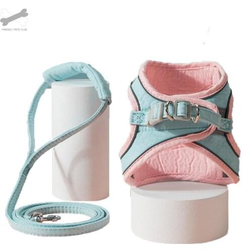 Pet Leash Night Fluoresce Vest Type Cat Universal Chest Harness Dog Chain Dog Supplies Dog Walking Cat Walking Leash Dog Harness