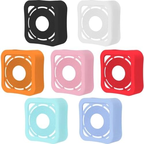 Y4UE Pink/ Red/ Sky Blue for TV 4K Silicone Protective Cover Top Box Protective Cover Top Box Silicone Protective Cover