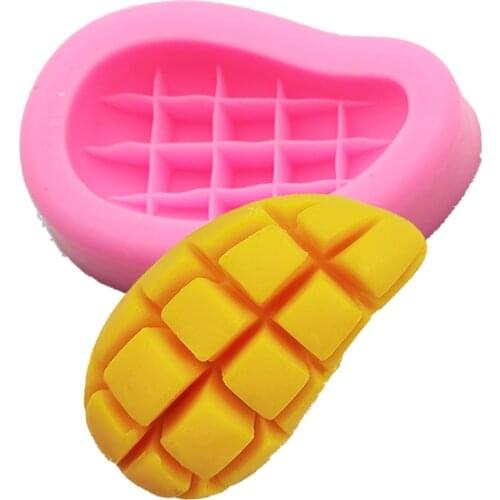 3D Fruit Mango Shape Mousse Silicone Mold Fondant Cake Decorating Tools Chocolate Baking Gypsum Sugarcraft Desserts Moulds