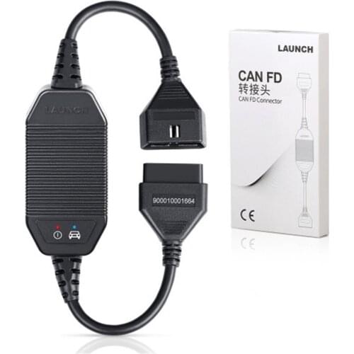 LAUNCH X431 CAN FD Connector Can Work with with: X431 Throttle, Pad II AE, Torque, Turbo, X431 V+, Pro3, Pad 3, Pad V