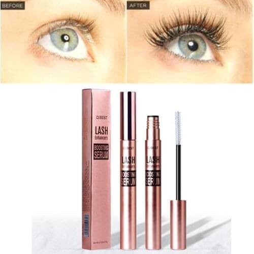 QIBEST Eyelash Growth Treatments Makeup Eyelash Enhancer 8 day longer thicker eyelashes eyes care eyelash enhancer Drop Shipping