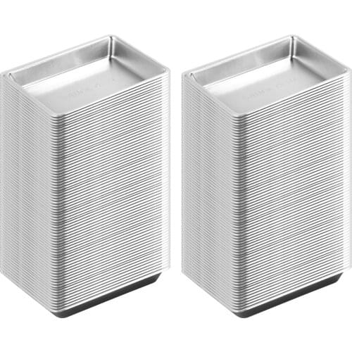 100pcs Small Mini Disposable Condiment Dish Seasoning Trays Take-out Plate Sauce Dish for Sushi Mustard Vinegar Soy