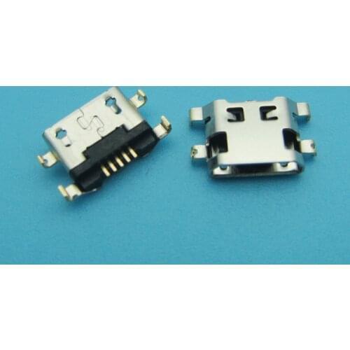 20pcs For Alcatel One Touch Evolve 2 4037T Mini micro USB Charger Charging Port Dock Connector socket power plug