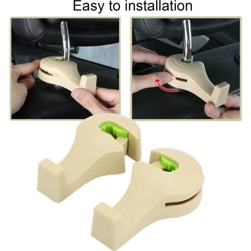 Car Hook Multifunctional Car Vehicle Head Back Seat Hanger Holder Mobile Stand Car Phone Holder Back Hanger For Bag Handbag Hot
