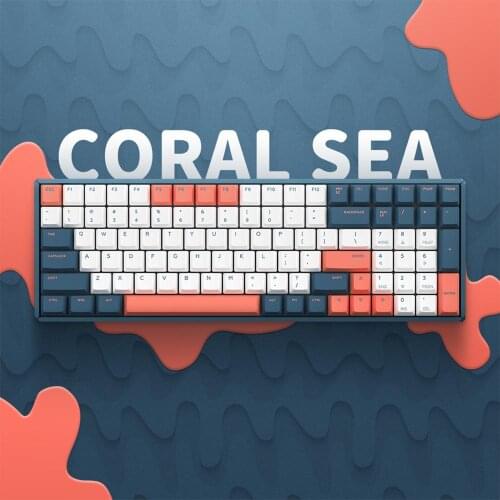 F96 Coral Sea Wireless Mechanical Keyboard