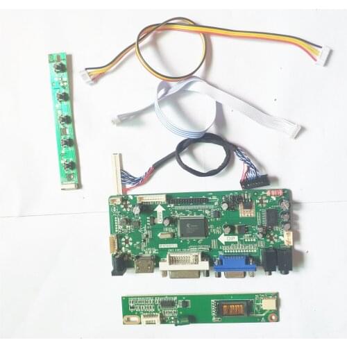 For LP154W01-TLE5/TLEA 15.4" 1280*800 CCFL LVDS 30Pin HDMI-Compatible+VGA+DVI LCD monitor M.NT68676 controller card