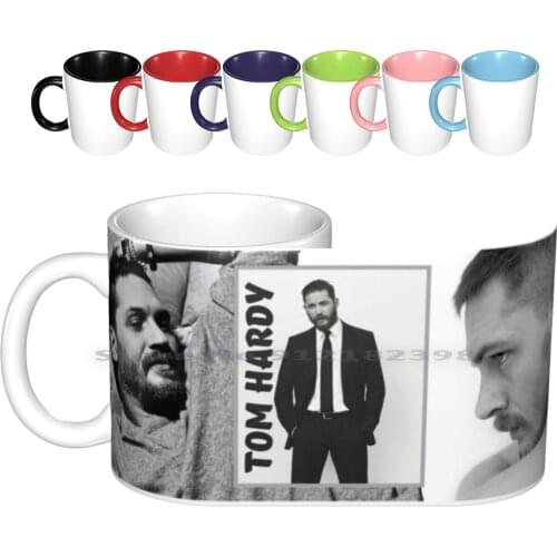 Tom Hardy Hunk Ceramic Mugs Coffee Cups Milk Tea Mug Tom Hardy Sexy Hunk Creative Trending Vintage Gift Bottle Cup