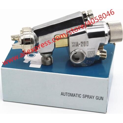 Commercial Manufacture Auto spray gun WA-200 Enamel automatic gun paint spray gun 1.2/1.5/1.8/2.0/2.5MM nozzle
