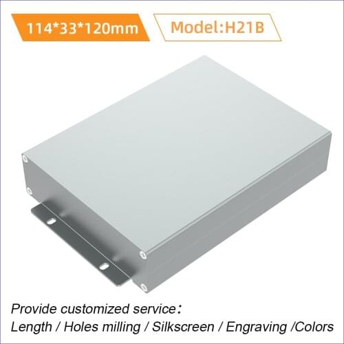 Homemade Products Housing Component Electronic Original Shell for Electronics Body Metal Box H21B 114*33mm