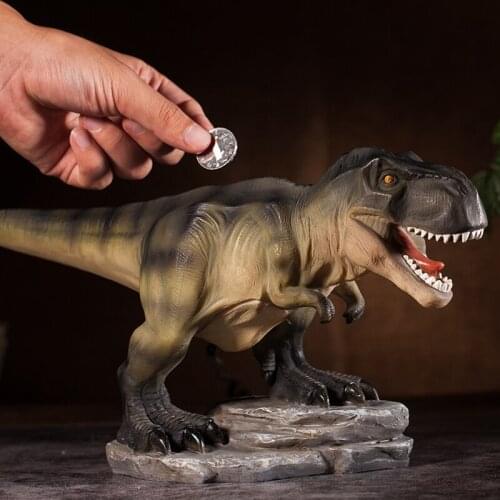CREATIVE CHILDREN PIGGY BANK FASHION PERSONALITY DINOSAUR CARTOON PIGGY BANK COIN BOY PIGGY BANK GIFT HOME DECORATION