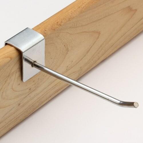 L50/70/100/150/200/250/300MM Length Wire Dia.4mm Supermarket Shelf Rack Hook Exhibition display Hook fit for 15x30mm Square TUBE