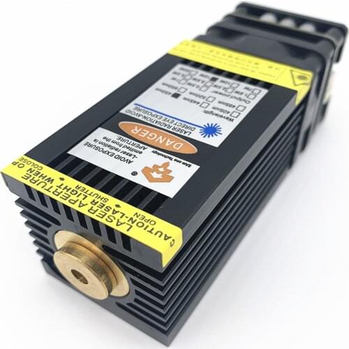 15W laser module laser head, CNC engraver, can be used to engrave wood, oxidized metal and stainless steel, with PWM/TTL