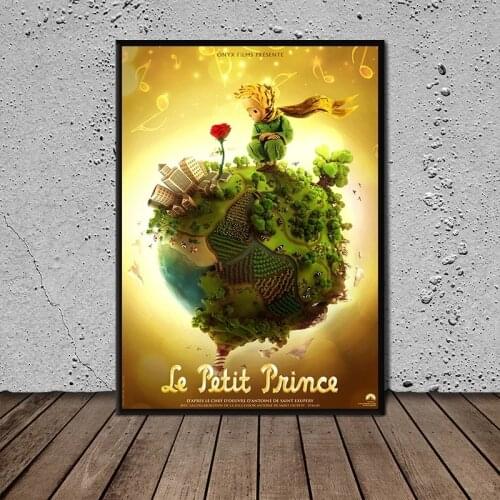 Canvas Printed Movie The Little Prince Wall Art Poster Cute Painting Modern Home Decor Modular Pictures No Frame For Living Room