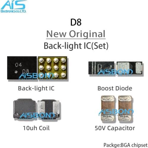 New LM3697 LM3697YFQR D8 Light ic For OPPO A57 A77 A83 A3 R9SK R9SP R9 Plus Y83 Y85 Y69 Y69A Y69L Redmi 7a Set Kit BackLight IC