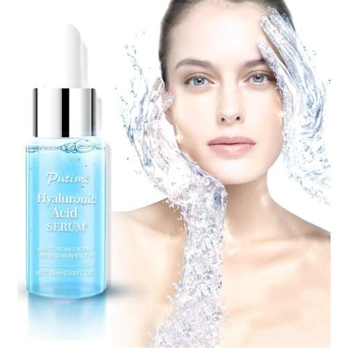 PUTIMI Hyaluronic Acid Face Serum Moisturizing Shrink Pores Face Cream Anti-Aging Whitening Firming Face Skin Care Essence TSLM1