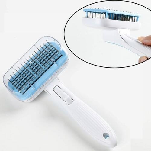 Pet Detachable Clipper Dog Hair Remover Combs Cat Brush Grooming Tools Attachment Pet Trimmer Combs Supply Furmins for Cat Dogs