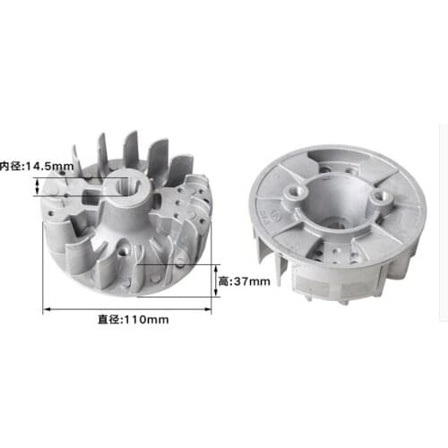 40-5 430 Brush Cutter Grass trimmer Magneto Flywheel Fit CG430 43A BG430 430 TL43 TL52 Strimmer Trimmer Parts