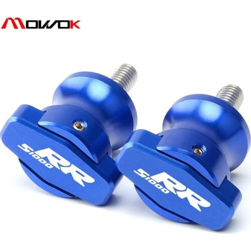 Motorcycle CNC Aluminum Swingarm Spools slider For BMW S1000RR S1000R HP4 2010-2013 2014 2015 2016 2017 stand Screws accessories