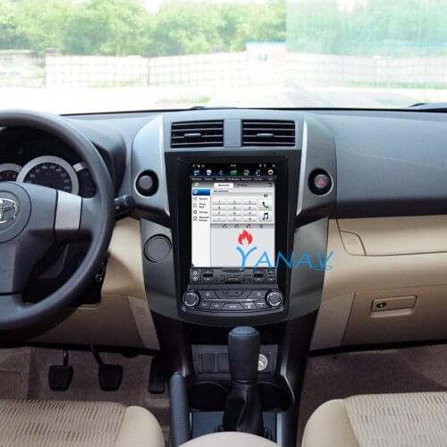 Car stereo Tesla style Vertical Screen android Car GPS radio Navigation For-Toyota RAV4 2009-2013 car Multimedia Player video
