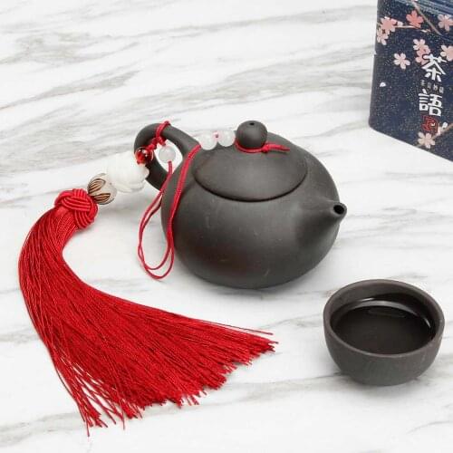 Car Home Tassel Ornaments Hot TV Series Chen Qing Ling Cosplay Bag Hanging Pendant Decorations Props Cultivation Cosplay Gift