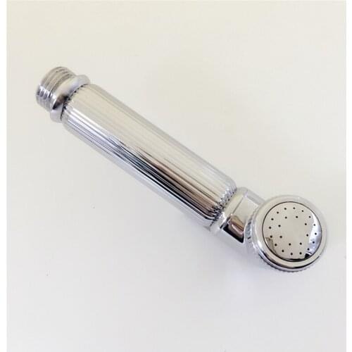 Free Shipping Brass Chrome Hand Held Bidet Shower Toilet Cleaner Portable Bidet Spray Shower Head