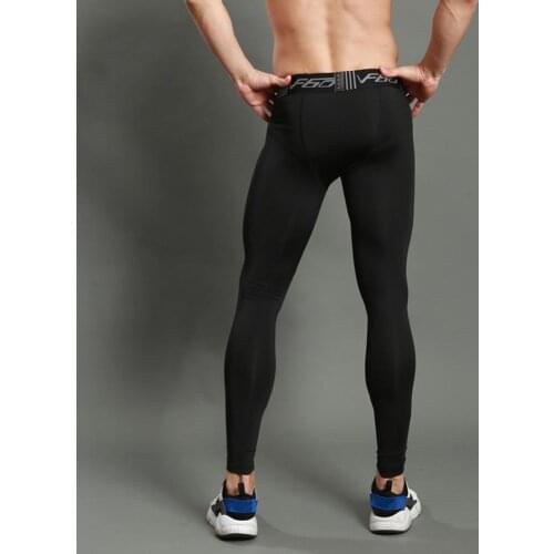 Pants Men Breathable Quick Dry Elastic Gym Fitness Sports Compression Pants Leggings