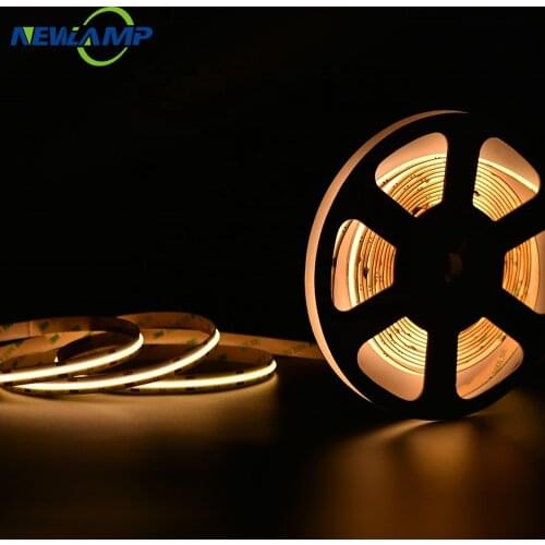 Flexible COB led DC24V 480led High Density 5mm PCB LED Strip 90Ra LED Stripe Light no Dark Spot for TV Background Car
