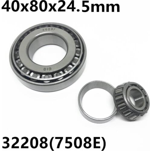 Taper Roller bearing 32208 7508E 40x80x24.5 mm High quality