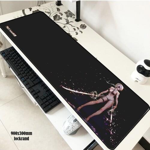 NieR Automata mouse pads 900x300x3mm pad to mouse cheapest notbook computer mousepad gaming padmouse gamer keyboard mouse mats