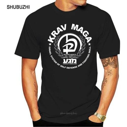 Fashion Hot Sale T Shirt Sportse T0643 Arti Marziali Krav Maga Israel System Of Self Defence