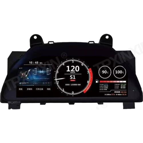 Linux For Toyota Reiz 2010+ Car LCD Instrument Screen Panel Replacement Dashboard multifunctional Intelligent Cluster CockPit