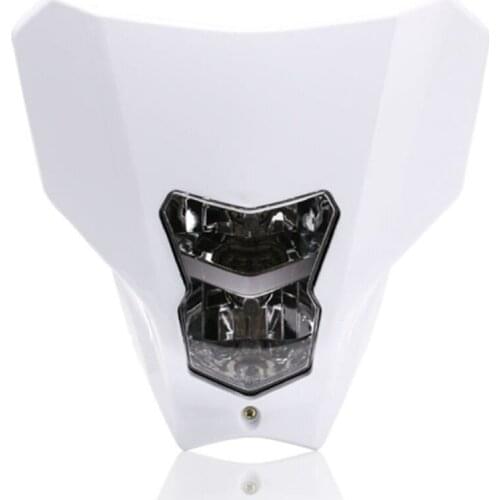 Motorcycle Halogen HeadLight Lamp Windshield Headlight Fairing Mask DRL Light for Honda Crf450L 450XR 2019-2020