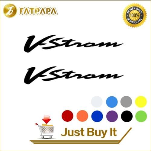 Motorcycle bike Fuel tank Wheels Fairing notebook Luggage helmet MOTO Sticker decals For Suzuki V-strom DL1000 DL600 650 1000