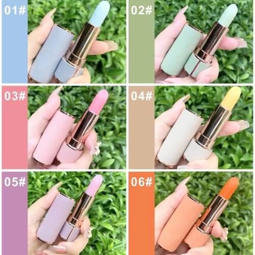 NOVO Change Lipstick Moisturizing Nourishing Waterproof Color Changing Long Lasting Lipstick Non-fading Non-stick Cup TSLM2