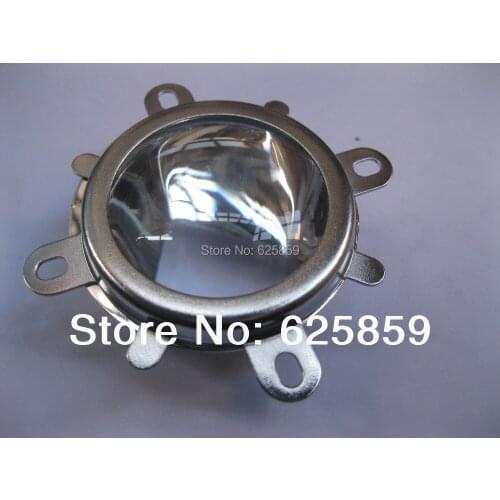 10pcs 44mm Lens + Reflector Collimator + Fixed bracket For 20W 30W 50W 70W 100W LED