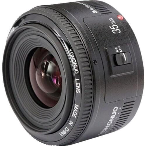 YONGNUO Lens YN35mm F/2 Large Aperture Fixed Auto Focus Lens For Canon DSLR Camera 5Ds 5Dr 7D,35mm f2