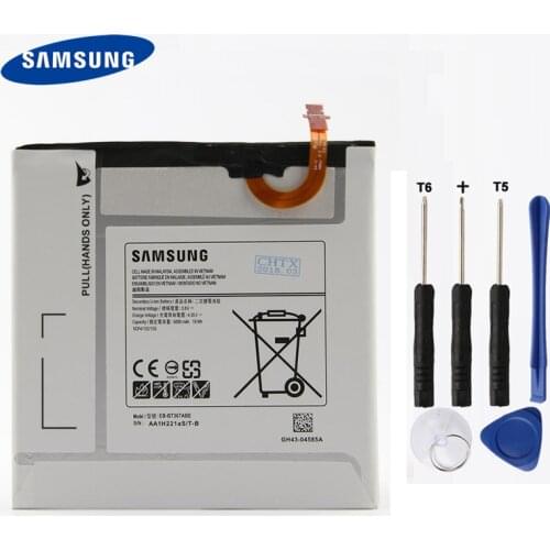 Original Replacement Tablet Battery EB-BT367ABE For Samsung Galaxy Tab A2 S 8.0 T385 T380 2017 Version EB-BT367ABA 5000mAh