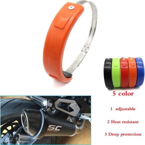 Hot Sell For KTM 640 / 950 / 990 / 1050 / 1190 Adventure Motorcycle Accessories Silencer/Round Oval Exhaust Protector Can Cover