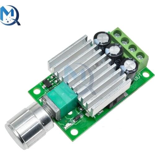 10A 12V-30V Voltage Regulator PWM DC Motor Speed Controller 12V 24V Adjustable Speed Regulator Dimmer Control Switch for Fan