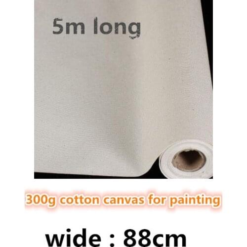 88cm 100% cotton canvas roll for drawing practice