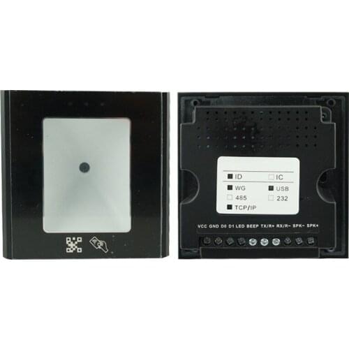 Mini USB 1D 2D QR Code Bar Code Reader RS232 Embedded Door Lock Barcode Scanner