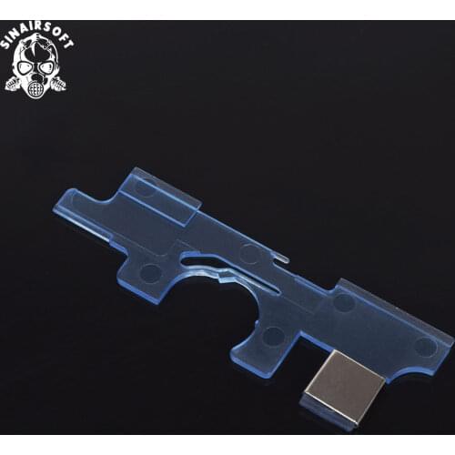 SINAIRSOFT High Quality Transparent Anti-Heat Selector Plate for H&K B&T MP5 Series Airsoft AEG Hunting Accessories SA0805