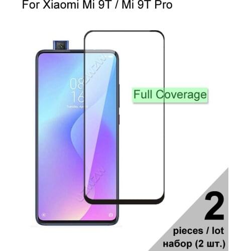 Protective Glass For Xiaomi Mi 9T Pro / Mi 9T Full Coverage Tempered Glass For Xiaomi Mi 9T / Mi 9T Pro