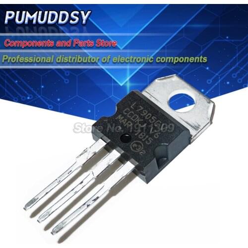 10 PCS NEW IC L7905CV L7905 7905 TO-220 Voltage Regulator 5V IC