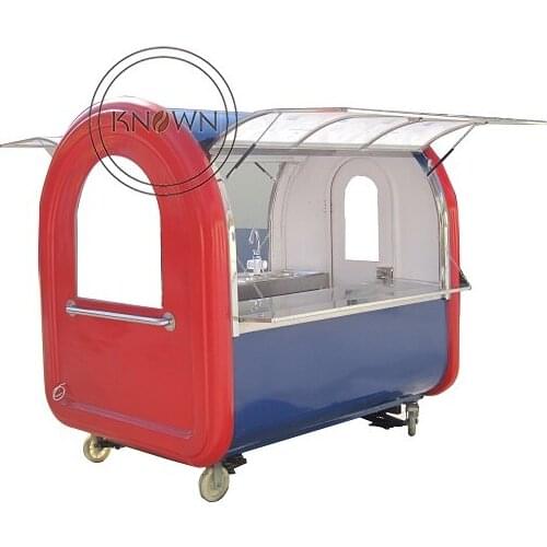 220m Commercial Mobile Food Cart food truck concession trailer with Wheels for Sale