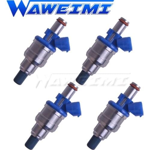 WAWEIMI 4 Pcs 195500-1970 Fuel Injector Nozzle OEM 195500-1970 For Mazda 1.6 2.2 MX3 MX5 MIATA 626 929 MX6 1.6L 2.2L
