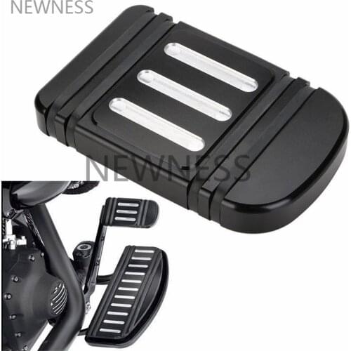 Motorcycle Large Brake Pedal Pad Cover For Harley Touring Electra Street Glide Road King Road Trike Dyna FLD Softail 1996-2013