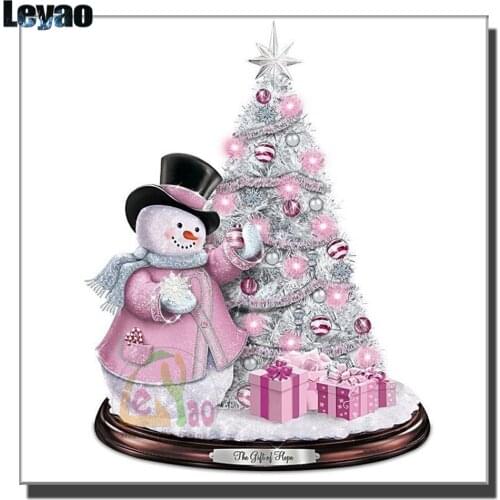 Diy Diamond Painting Christmas Tree Snowman Full Drill Square 5D Diamond Embroidery Cross Stitch Picture Mosaic navidad Gift