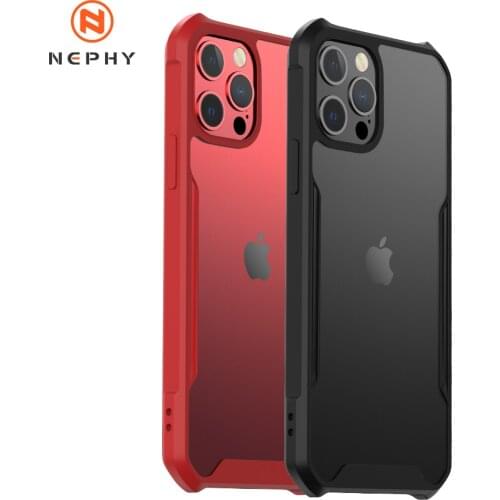 Luxury Shockproof Case For iPhone 12 11 Pro XS Max X XR 6 6S 7 8 Plus 12pro Mobile Phone Cover Back Clear Shell Soft Bumper Hull
