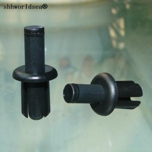 Shhworldsea 100PCS auto plastic clips and car fasteners A Pillar Outer Trim Panel Retainer for Land Rover